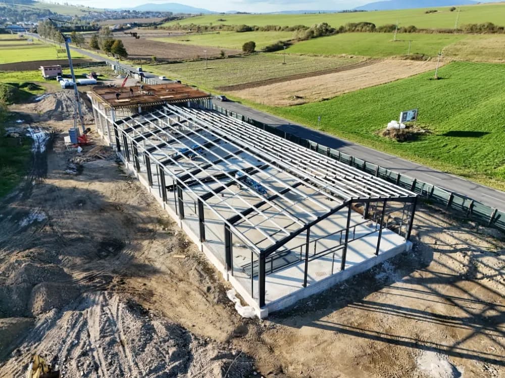 Výrobné priemyselné haly