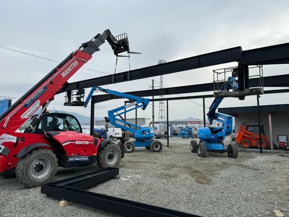 Výrobné priemyselné haly